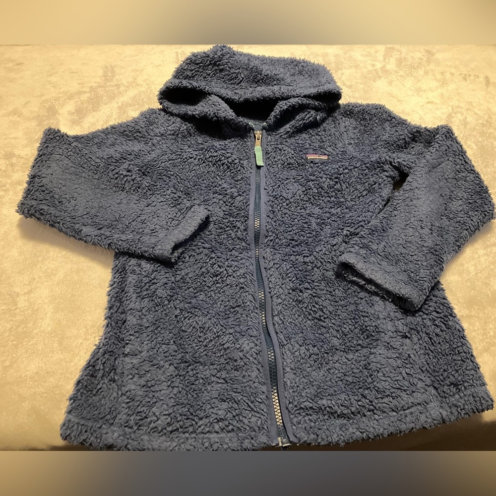 Navy blue Patagonia full zip Los Gatos jacket